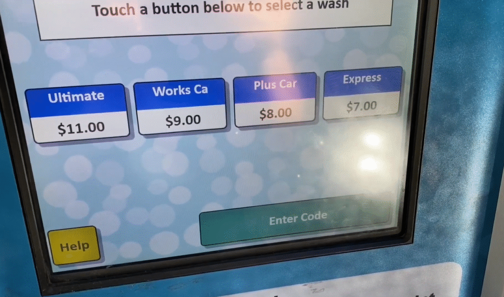 drive-through car wash in 2025